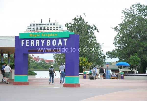 magic kingdom pictures. Magic Kingdom Ferry at the