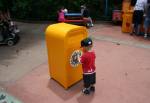 Pipa the Talking Recycling Can at Rafiki's Planet Watch at Disney Animal Kingdom