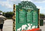 Bus Information Sign at Disney's Animal Kingdom