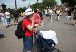 Funnel Cakes at the American Adventure of the World Showcase Disney Epcot