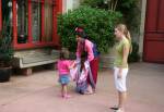 Mulan Character Greet in China of the World Showcase at Disney Epcot