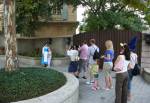 Character Greet in France of the World Showcase at Disney Epcot