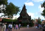 Stave Church in Norway at Epcot World Showcase