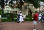 Mary Poppins Character Greet in the United Kingdom of the World Showcase at Disney Epcot