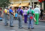 The Dapper Dans Barbershop Quartet on Main Street USA at Disney Magic Kingdom