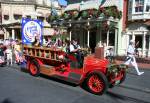 Family Fun Day Parade along Main Street U.S.A. at Disney Magic Kingdom