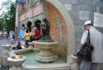 Cinderella Fountain in Fantasyland at Disney Magic Kingdom