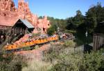 Big Thunder Mountain Railroad in Frontierland at Magic Kingdom