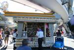 Pin Trading Cart in Tomorrowland at Disney Magic Kingdom