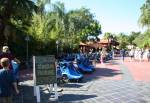 Stroller Parking in Adventureland at Disney's Magic Kingdom